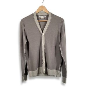 COMME des GARCONS SHIRT Wool inside-out seam cardigan
